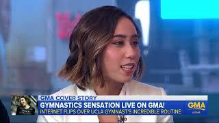 Miss Val and Katelyn Ohashi on Good Morning America 1/17/19