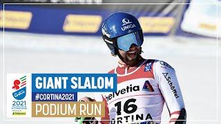 Marco Schwarz | Bronze | Men's Giant Slalom | 2021 FIS World Alpine Ski Championships