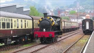 WSR SPRING STEAM GALA SUNDAY MORNING MINEHEAD 5 MAY 2024