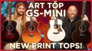 The Taylor GS Mini Got Pretty! New Assorted Art Top GS Mini's are Here