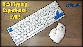 Fast Typing, Smooth Feel, Creamy Sound - WhiteFox Eclipse