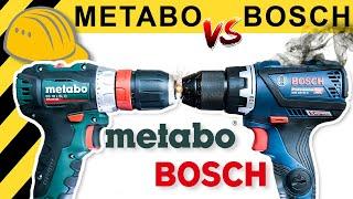 ABGERAUCHT? METABO vs BOSCH Akkuschrauber DUELL | WERKZEUG NEWS #04