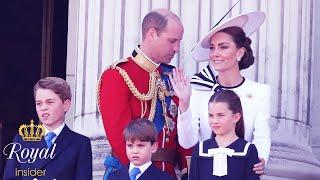 William & Catherine Make Incredible Gesture on Balcony at the Trooping the Colour @TheRoyalInsider