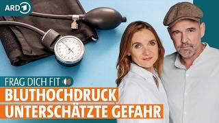 Bluthochdruck: Ursachen sind Ernährung, Stress, Wechseljahre | Frag dich fit mit Doc Esser und Anne