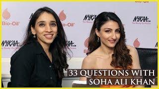 33 questions with Soha Ali Khan