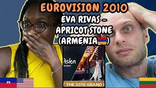 REACTION TO Eva Rivas - Apricot Stone  (Armenia  Eurovision 2010) | FIRST TIME LISTENING TO EVA