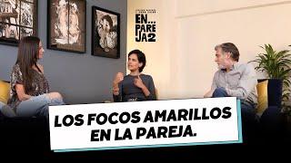 Los focos amarillos en la pareja. 🟡 - Aranzazú Morales, Paulina Mercado y Juan Soler