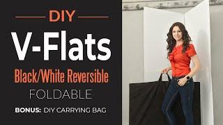 DIY Portable V-flat for Photography: Professional, Easy, & Inexpensive