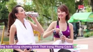 Thời trang Phong cách trẻ - Nữ hoàng trang sức Thúy Ngân xinh tươi diện đồ thể thao Trúc Nghi