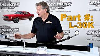 Leaf Springs are back at GLOBAL WEST SUSPENSION for Mustangs! Introducing L-22 and L-30k