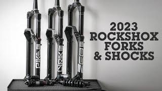 2023 ROCKSHOX Forks and Shocks - Zeb, Lyrik, Pike, Super Deluxe Air and Coil