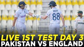 Live | Pakistan vs England | 1st Test Day 3, 2024 | PCB | Sports Central | #PAKvENG