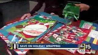 Saving money on wrapping presents