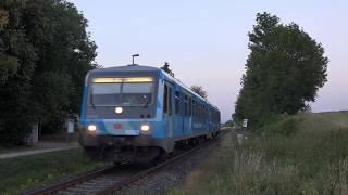 VT 628 423 "Bahnland Bayern" auf der Gäubodenbahn | Juli 2018