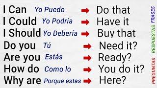  APRENDE A CREAR ORACIONES, PREGUNTAS, Y RESPUESTAS EN INGLES EN MINUTOS 