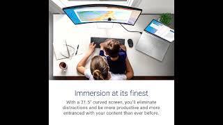 Dell S3222HN Curved Monitor Review | 31.5" FHD 75Hz, AMD FreeSync, 1800R Curved Display