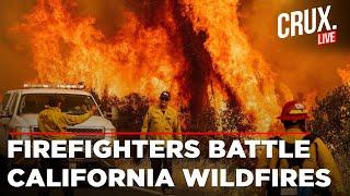 California Wildfire Live | LIVE Palisades Fire | Los Angeles Fire | US News | Brentwood Fire Live