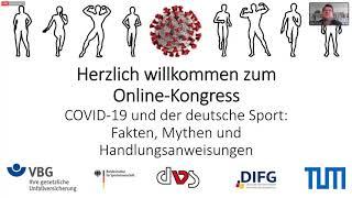 Online Kongress: COVID-19 und der Deutsche Sport