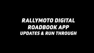 NEW DIGITAL ROADBOOK APP UPDATE & RUN THROUGH