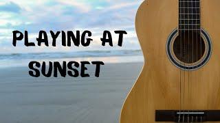 Playing GUITAR on the BEACH