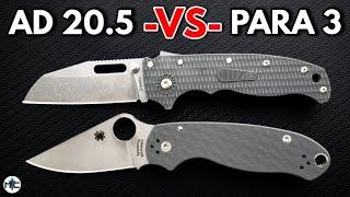 Demko AD 20.5 VS Spyderco Para 3