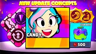 New Brawler Candy, Mythic Gears & More Ideas! - Best Community Update Concepts In Brawl Stars