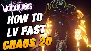 Tiny Tina's Wonderlands CHAOS CHAMBER Guide: How to Level Up Fast to Chaos 20