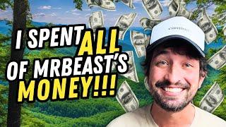I Survived MrBeast's Wilderness Challenge and SPENT All His Money!!