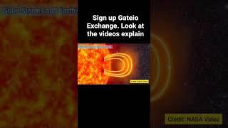 Solar storms and Earth's Auroras. #gateio #gateioexchange #topexchange #cryptocurrency