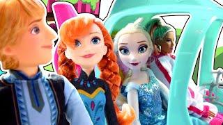 История Куклы Барби! Спасение Королевы Эльзы! От кого ее спасают Барби, Кен и Принцесса Анна?