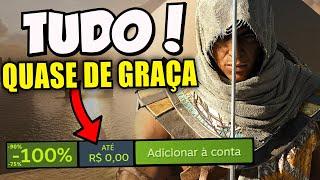 CORRE! Jogos para PC AAA Incríveis quase de GRAÇA por menos de R$20,00!