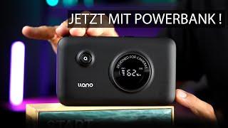 llano Ladegerät JETZT mit Powerbankfunktion! Für Sony, Canon, Nikon und Fuji