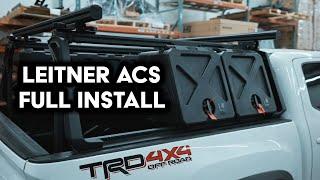 2nd & 3rd Gen Tacoma Leitner Active Cargo System Step-by-Step Install Instructions