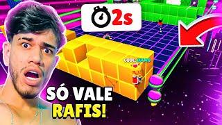 ZERAMOS O BLOCKDASH SÓ FAZENDO RAFIS NO STUMBLE GUYS