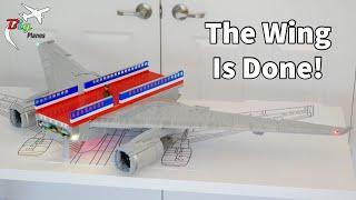 The Wing is Done! LEGO American Airlines DC-10 Update
