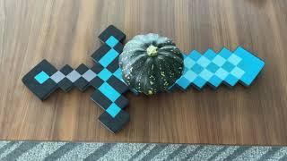 How to remove a pumpkin from a diamond sword