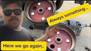 Fixing the Golf Cart, again.. | How to replace EZGO Brake drum Hub assembly