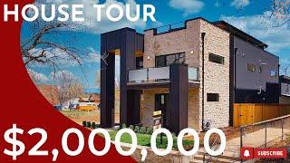 New Modern House With an Amazing Guest House // Luxury Home Tour in Denver, CO!! // Platt Park