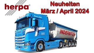 Herpa Modellauto Neuheiten März und April 2024