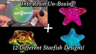 #594 “Into Resin” Unboxing + 12 Different Water Ripple Starfish!