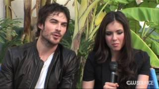 The Vampire Diaries Nina and Ian dish about the season finale