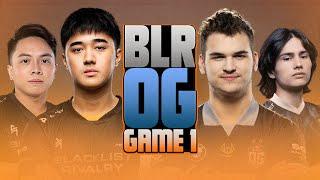 RIYADH WATCH PARTY WITH ARMEL, KUKU, PALOS AND YOWE - BLACKLIST vs OG GAME 1 HIGHLIGHTS!