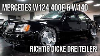 LEVELLA | Mercedes W124 400E & W140 | Richtig dicke Dreiteiler! - Unsere 19" Retrofelgen