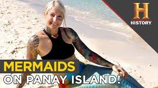 Mermaids Swimming on Panay Island Holiday Resort in Philippines | Ride N' Seek Philippines S4