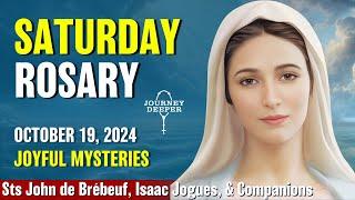 Saturday Rosary  Joyful Mysteries of the Rosary  October 19, 2024 VIRTUAL ROSARY