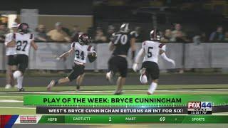 Friday Night Football Fever Play of the Week: Bryce Cunningham