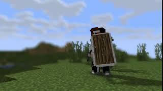 homemade shield...