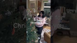 Family time at Christmas Eve #london #christmas #christmastree #trendingviralshortvideo