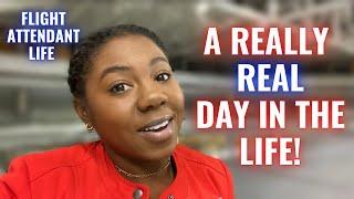 A REAL Day in the Life of a Flight Attendant | Flight Attendant Life