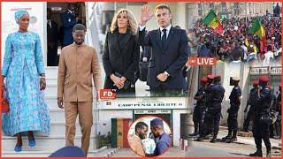 Le président Diomaye en France -L’acceuil de Macron - Ça ch@urge au camp P€nal -Sonko se dèvoile